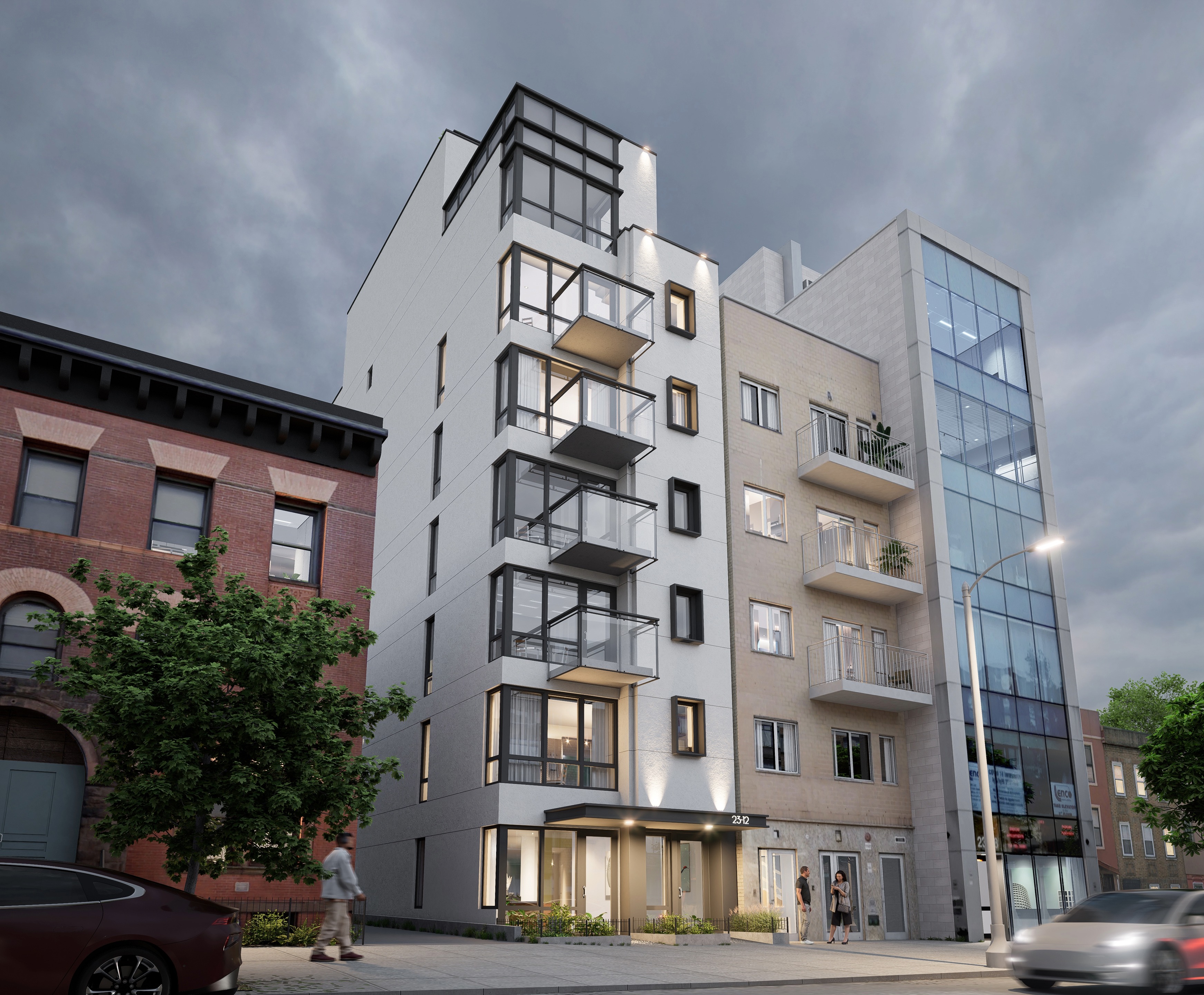 Architectural rendering of Astor30 at 23-12 30th Avenue